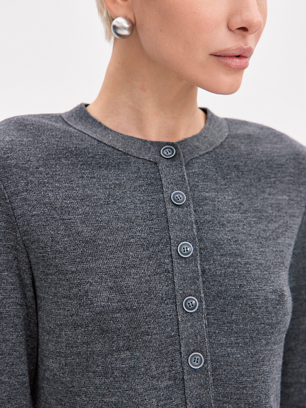 Розалин кардиган трикотажный (маренго, 44-46)