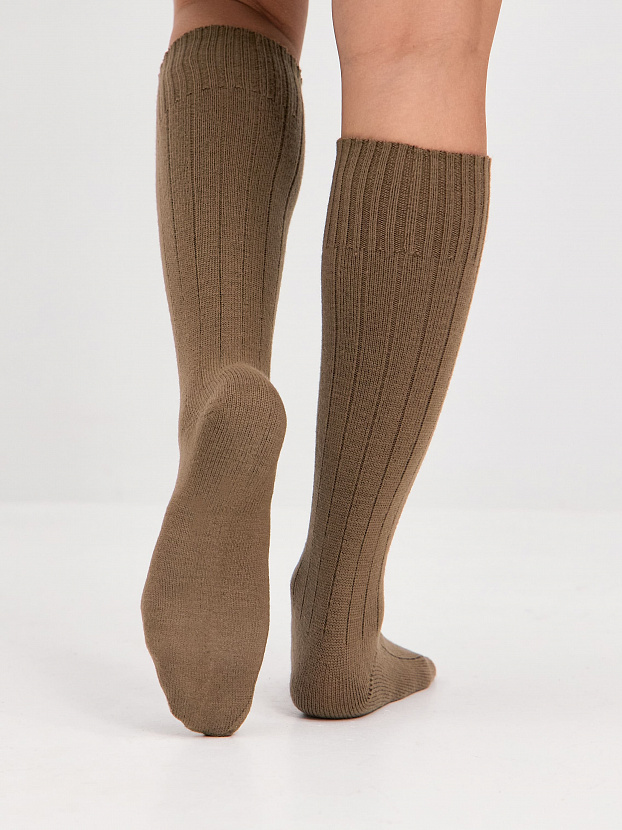 Гольфы трикотажные Степ (бежевый, 36-40)