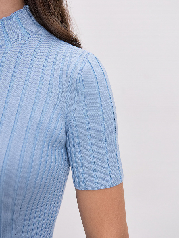 Феникс водолазка трикотажная (голубой, 44-46)