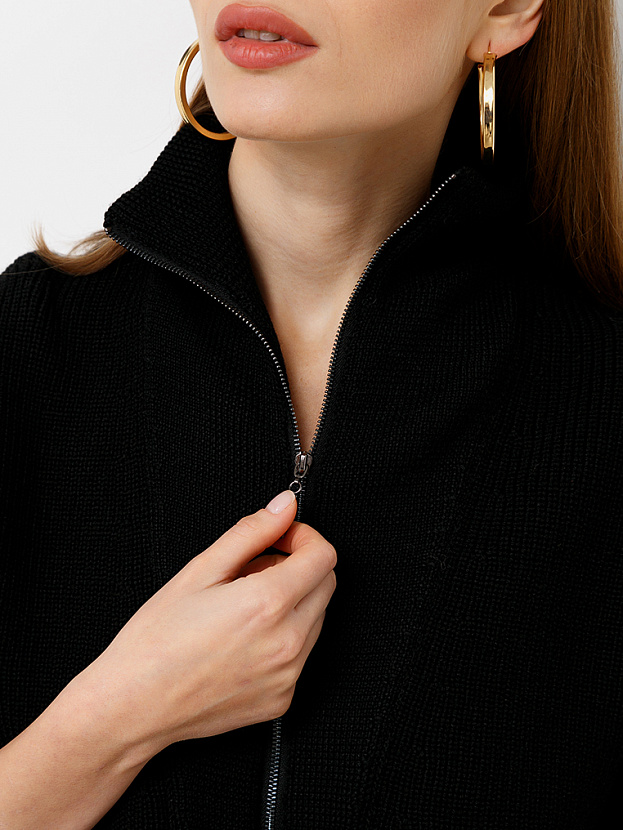 Голди джемпер трикотажный (черный, 44-46)