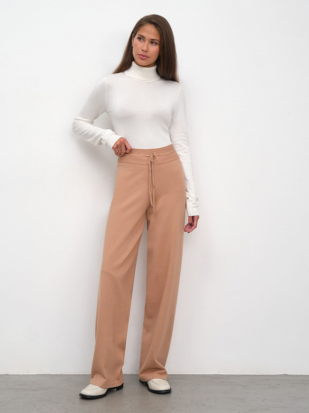 Сатурн брюки трикотажные (песочный, 44-46/164-170)
