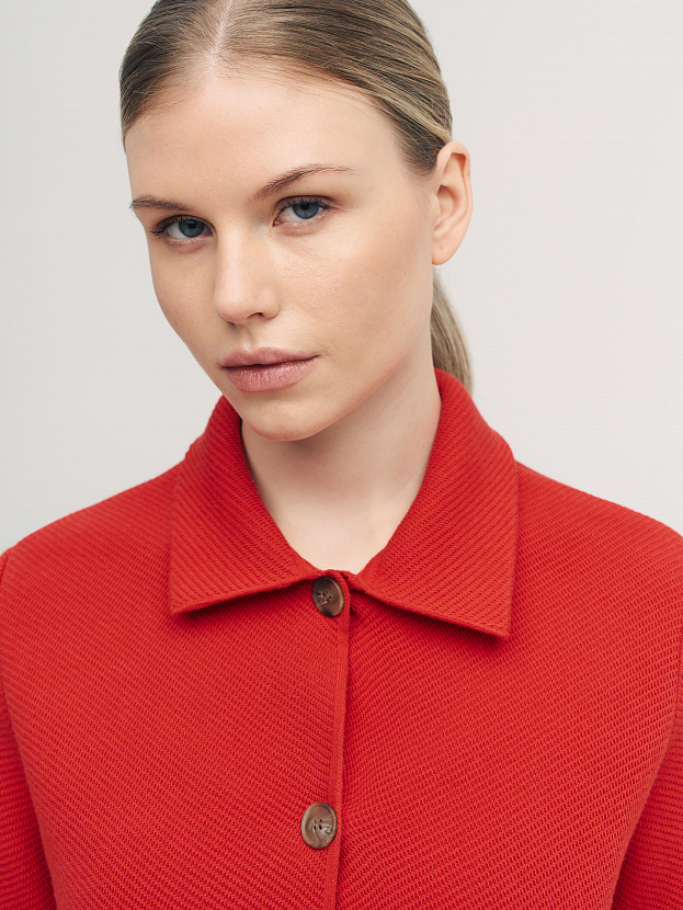 Лацио жакет трикотажный (красный, 44-46)