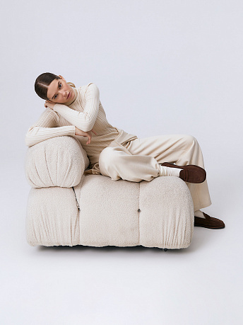 Брюки из шерсти мериноса с карманами Фуджи