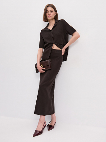 Юбка из хлопка и вискозы Моника