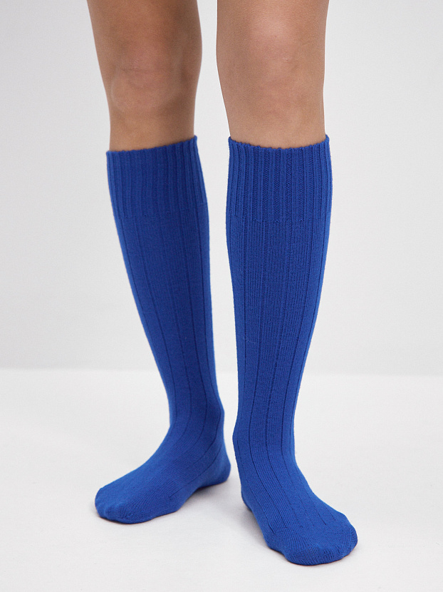 Гольфы трикотажные Степ (ультрамарин, 36-40)