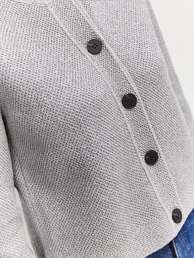 Антарес жакет трикотажный (серый, 44-46)