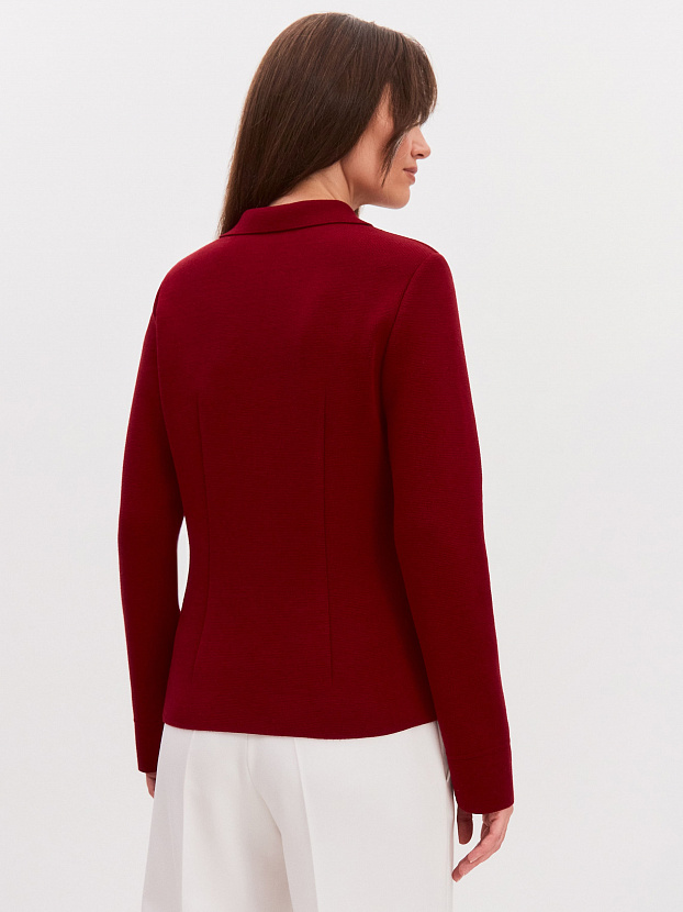 Кристи жакет трикотажный (вишневый, 46)