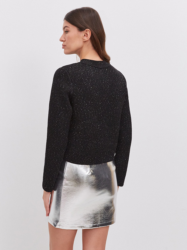 Антарес жакет трикотажный (черный, 44-46)