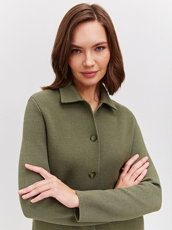 Жакет из шерсти мериноса Аврора