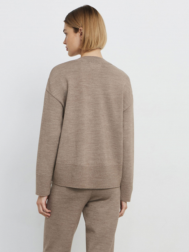 Дания джемпер трикотажный (какао, 44-46)