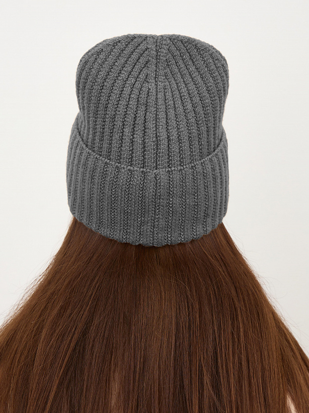 Лайт шапка трикотажная (мышино-серый, 56-58)