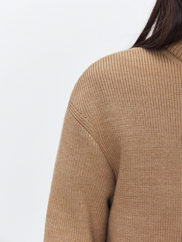 Азимут джемпер трикотажный (бежевый меланж, 44-46)