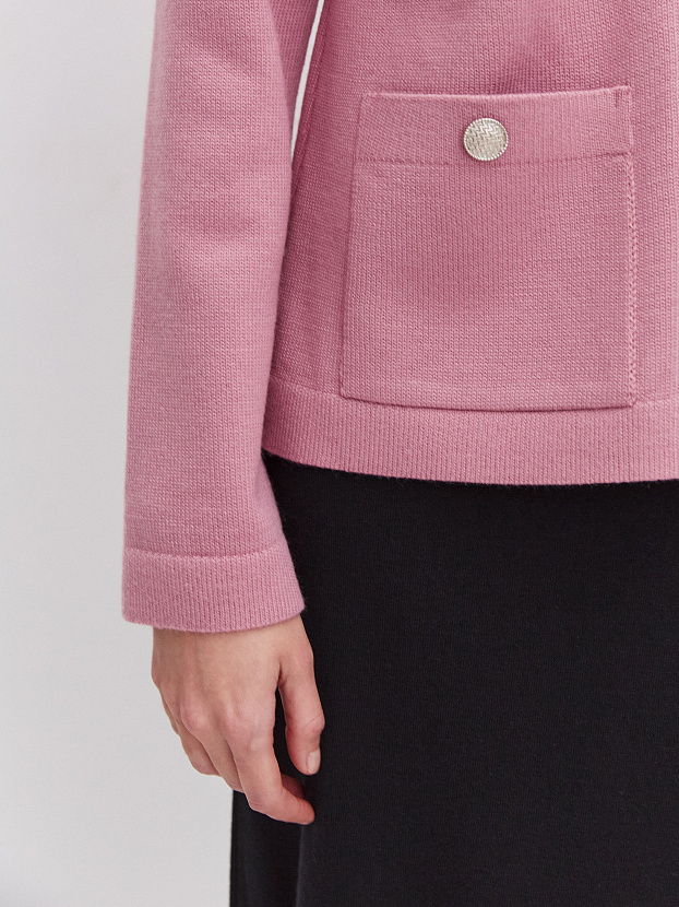 Гамма кардиган трикотажный (т.розовый, 44-46)