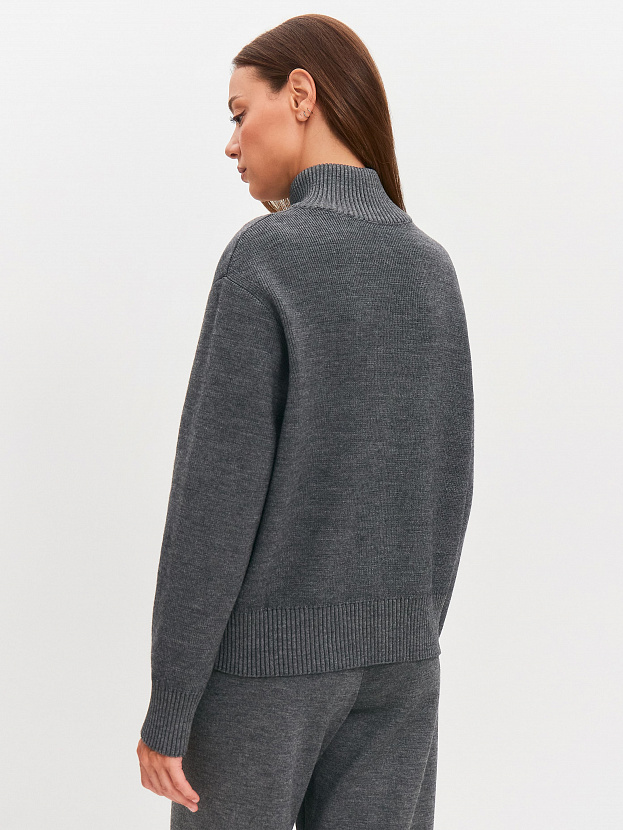 Ирэн джемпер (бомбер) трикотажный (маренго, 44-46)