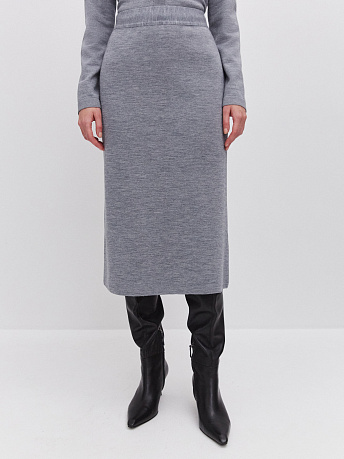 Юбка из шерсти мериноса Каролла