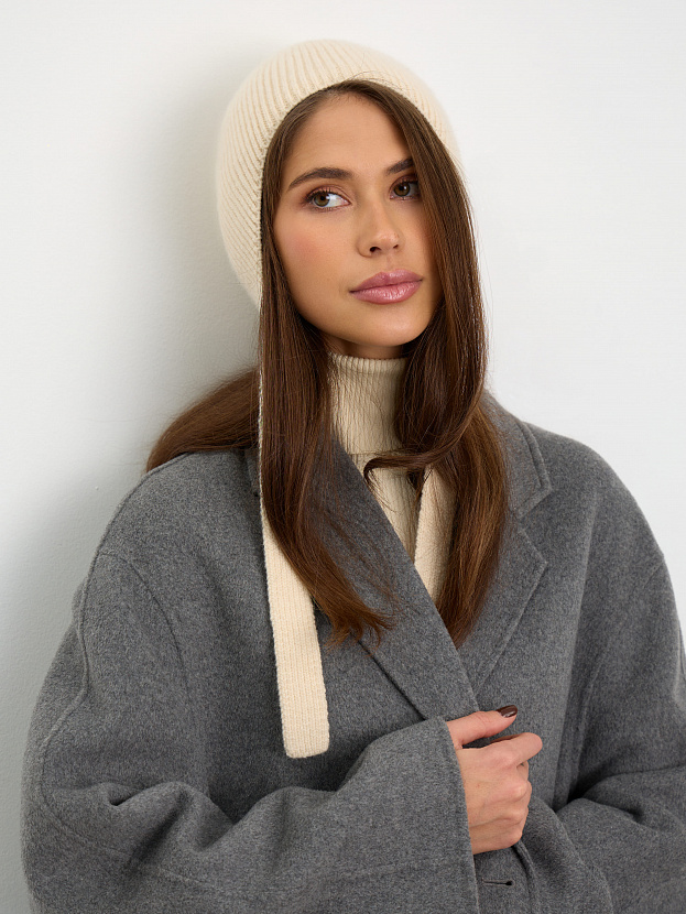 Шапо шапка трикотажная (кремовый, 56-58)