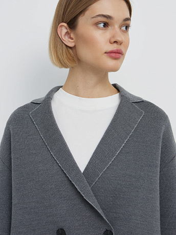 Пиджак двубортный из шерсти мериноса Фарго