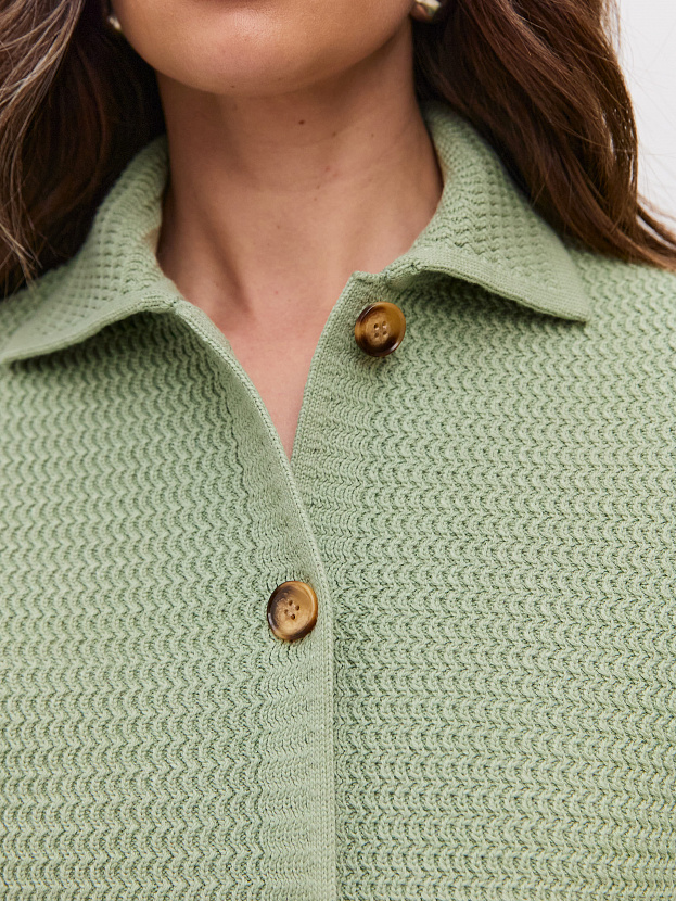 Селена жакет трикотажный (светло-зеленый, 46)