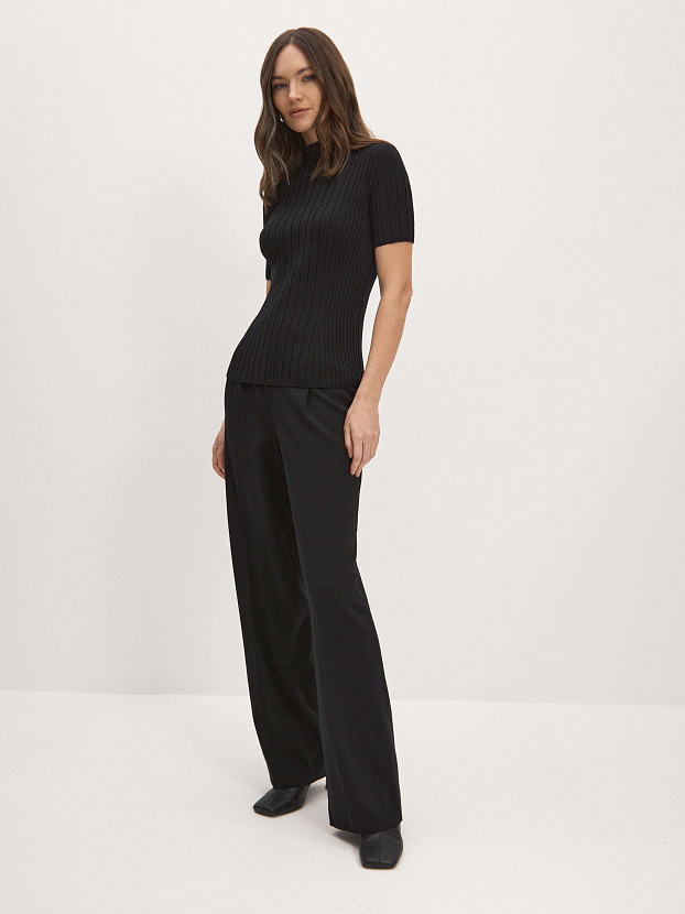 Дайси водолазка трикотажная (черный, 44-46)