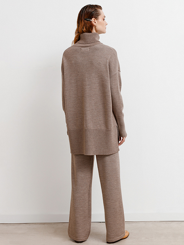 Сатурн костюм (джемпер+брюки) трикотажный (какао, 40-42/164-170)