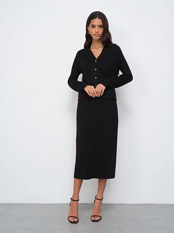 Юбка из хлопка и вискозы Моне