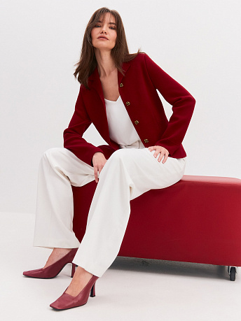 Жакет из хлопка и вискозы Кристи