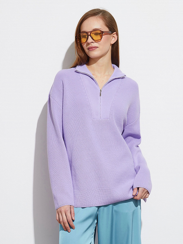 Райди джемпер трикотажный (лавандовый, 44-46)