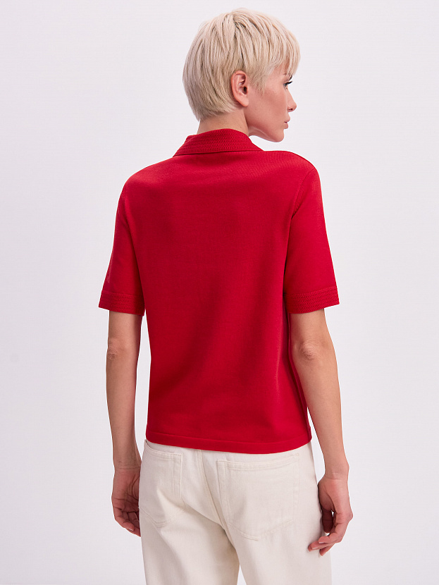 Эрно джемпер трикотажный (красный, 44-46)