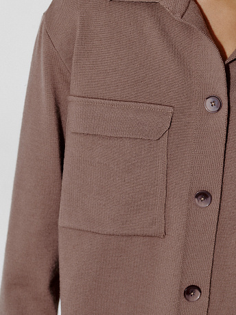 Костюм с рубашкой из шерсти мериноса Джемми