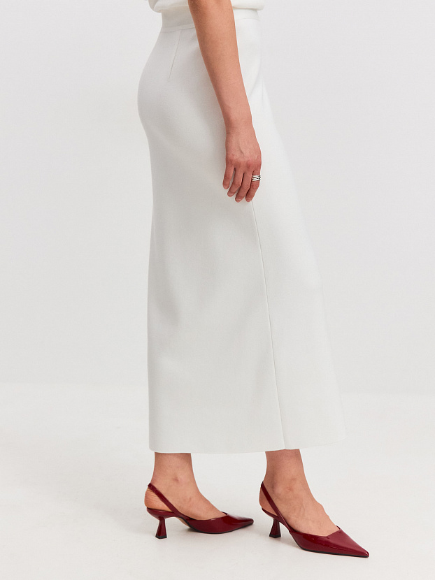 Моника юбка трикотажная (белый, 40-42/164-170)