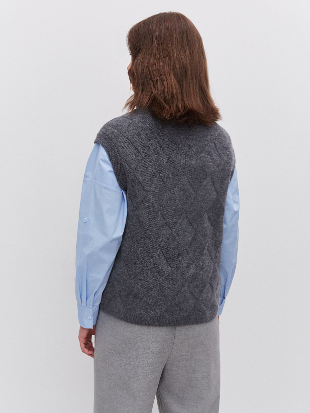 Дарина жилет трикотажный (маренго, 44-46)