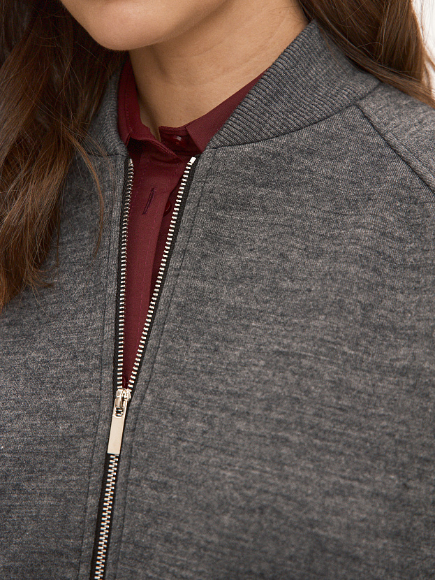 Арте кардиган (бомбер) трикотажный (маренго, 44-46)