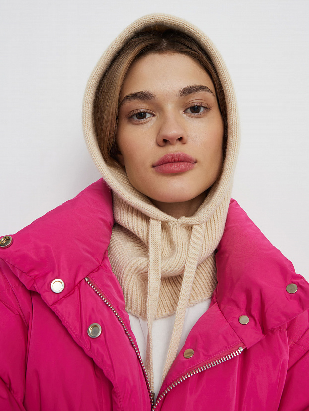 Юнион капюшон (шлем) трикотажный (кремовый, 56-58)