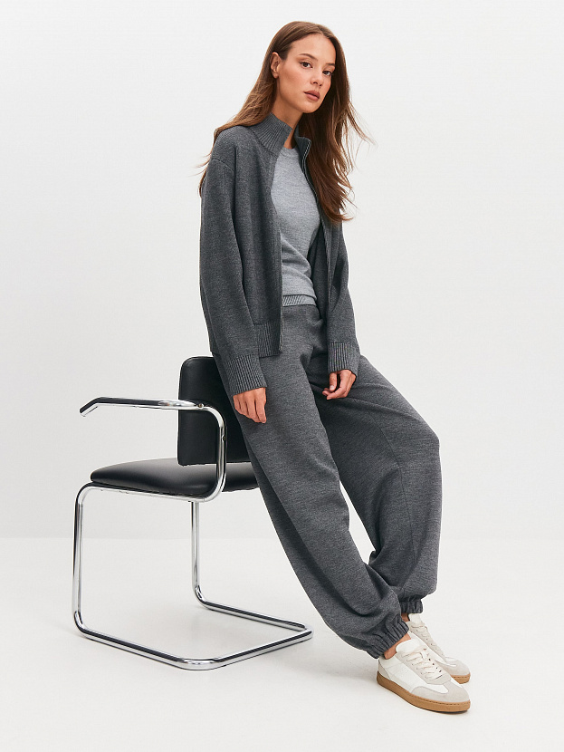 Ирэн джемпер (бомбер) трикотажный (маренго, 44-46)