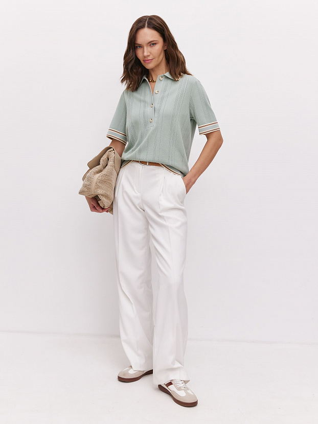 Данте джемпер (футболка) трикотажный (светло-зеленый, 44-46)