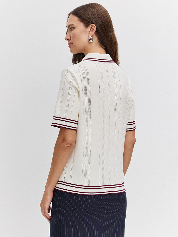 Данте джемпер (футболка) трикотажный (молочный, 44-46)