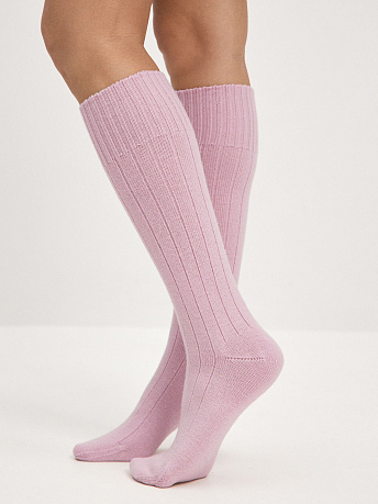 Гольфы трикотажные из шерсти мериноса Степ