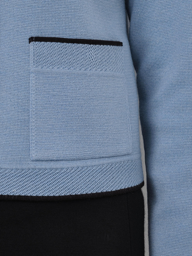 Сириус жакет трикотажный (голубой, 46)