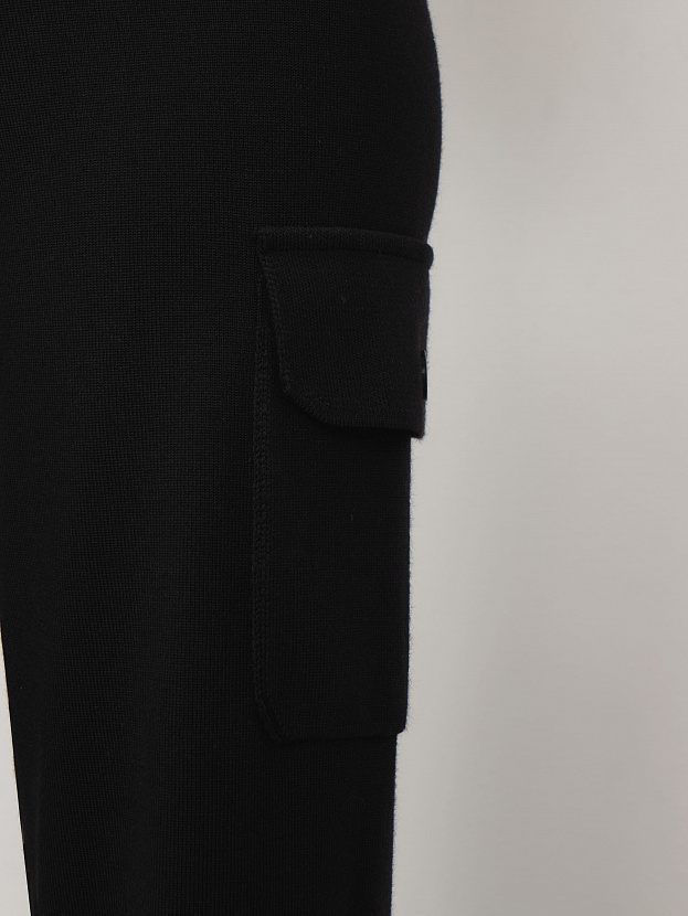 Эверест брюки трикотажные (черный, 44-46/164-170)