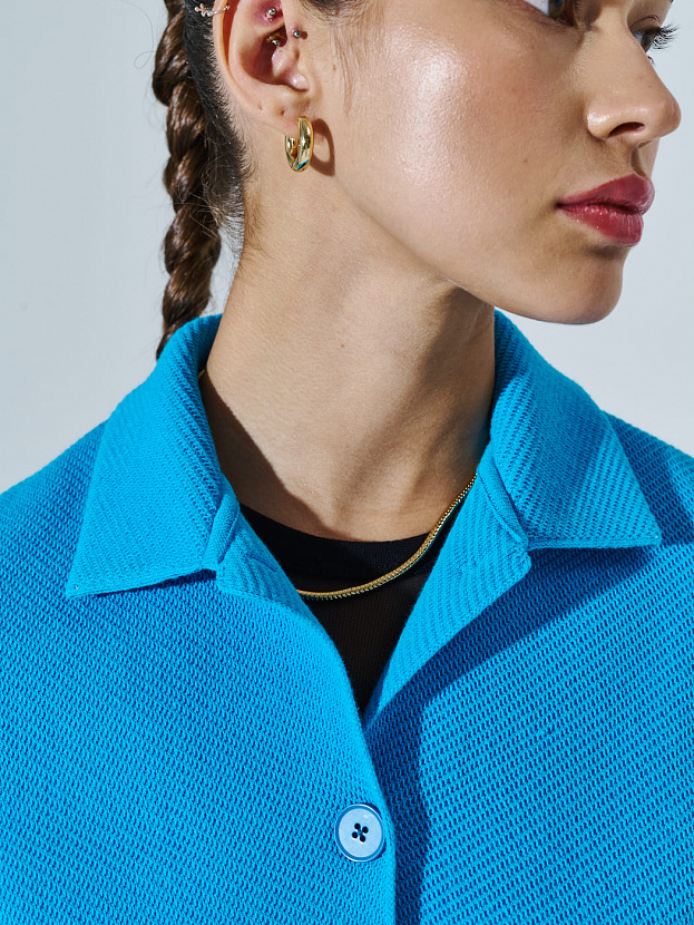 Лацио жакет трикотажный (лазурный, 44-46)