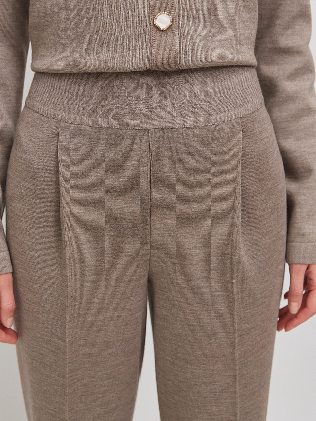 Арно брюки трикотажные (какао, 44-46/164-170)