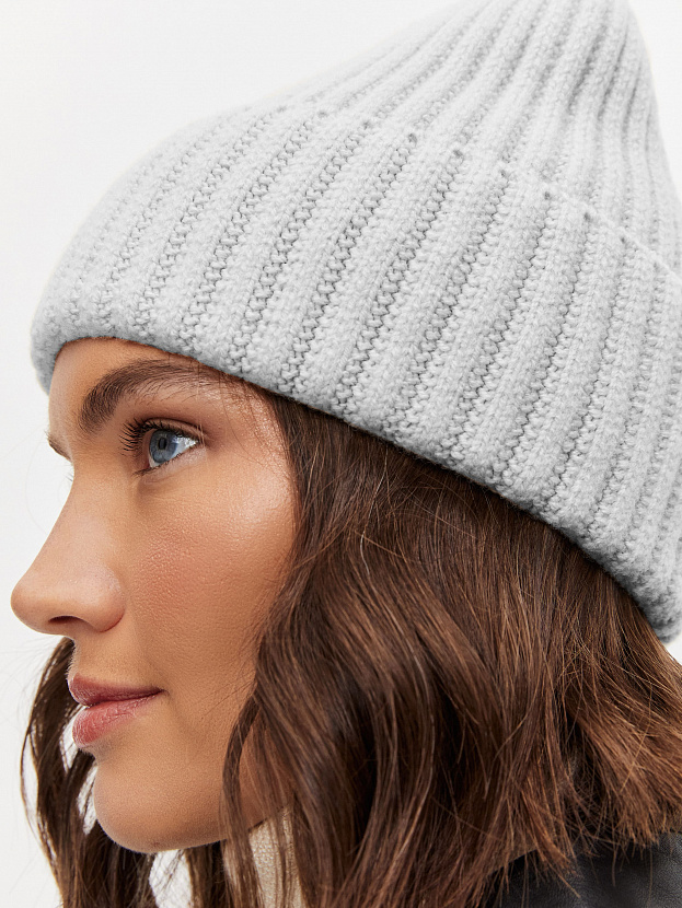 Лайт шапка трикотажная (светло-серый, 56-58)