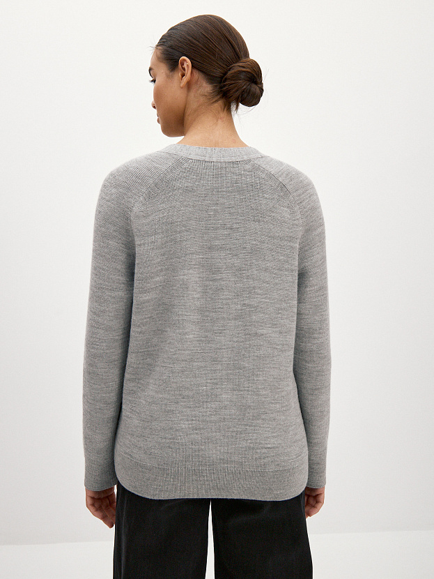 Рига кардиган трикотажный (светлый маренго, 44-46)