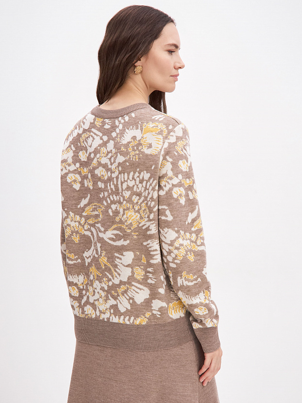 Мадлен джемпер трикотажный (какао, 44-46)