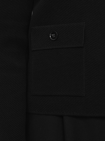 Жакет из хлопка с карманами Марсо