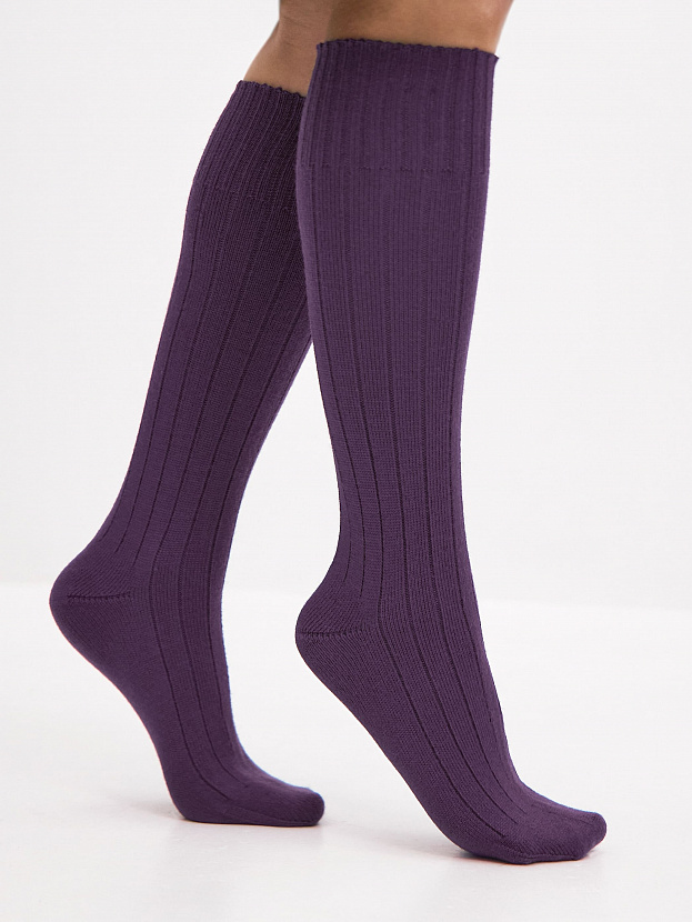 Гольфы трикотажные Степ (т.орхидея, 36-40)