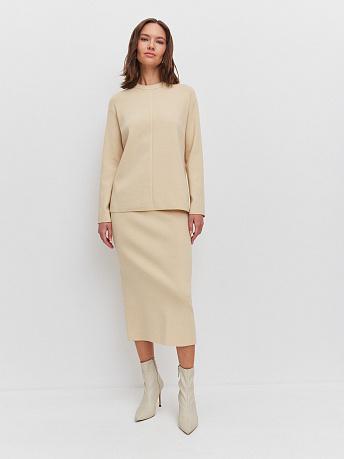 Юбка из мериносовой полушерсти Меридиан