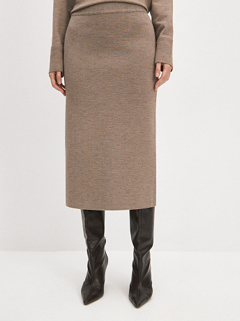 Юбка из шерсти мериноса Каролла