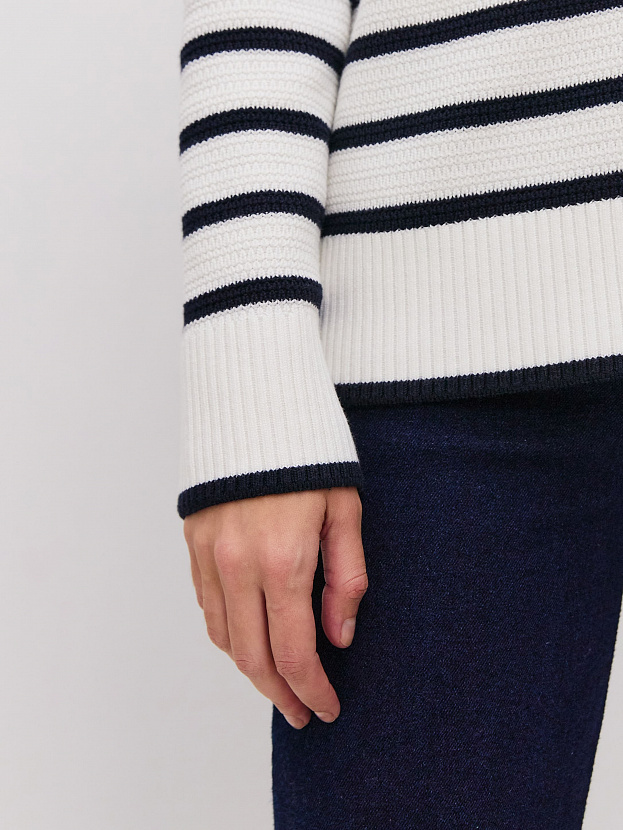 Ева кардиган трикотажный (белый, 44-46)