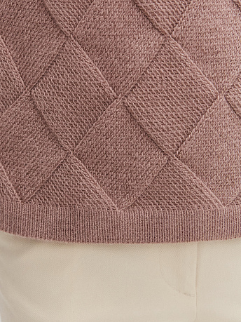 Жилет с шерстью мериноса и кид-мохером Дарина